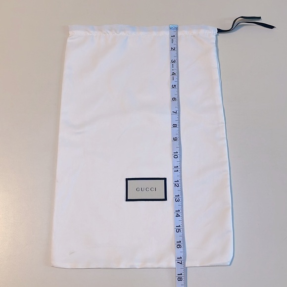 GUCCI Logo Drawstring Dust Bag Storage Cover - Picture 4 of 5